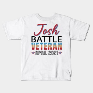 Josh Fight name battle veteran 2021 the best Josh Kids T-Shirt